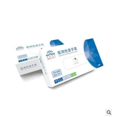 批发一次性医用检查手套白色紫色蓝色手套一次性医用手套图2