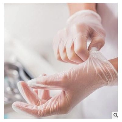 批发一次性医用检查手套白色紫色蓝色手套一次性医用手套