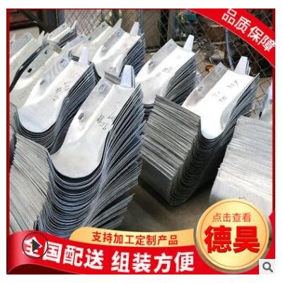 高速公路波纹板护栏端头 波形梁护栏板端头 护栏板末端连接件端头图3