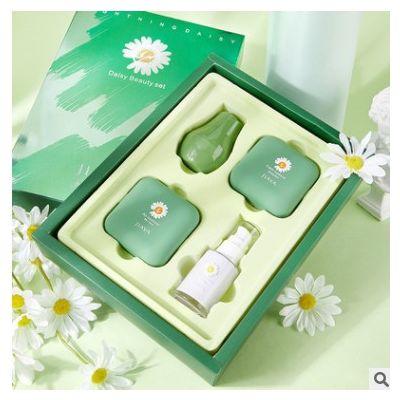 网红爆款同款彩妆套装气垫bb霜妆前乳隔离霜定妆粉蘑菇粉扑化妆品图3