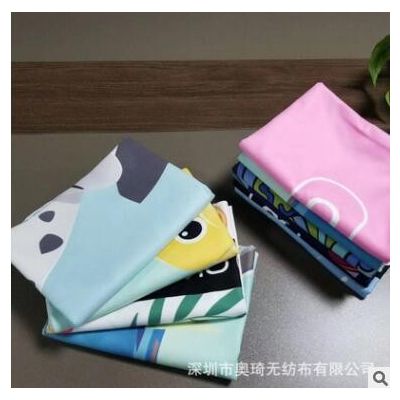 双面绒户外运动快干毛巾细纤维材质图3