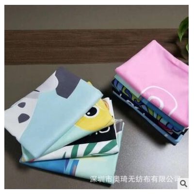 双面绒户外运动快干毛巾细纤维材质图2