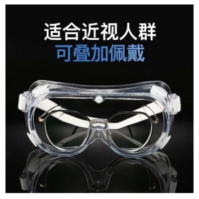 防尘防冲击防雾护目镜全封闭眼镜可带近视镜图2