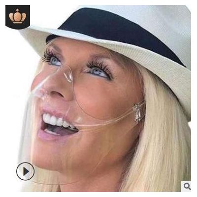 PC口罩半脸面罩亚马逊透明防护面罩face图3