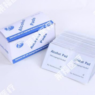 出口清洁卫生棉片 一次性擦拭酒精消毒棉片 急救护理用品棉片图2