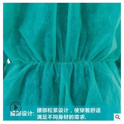 一次性连体防护服喷漆防尘服畜牧养殖服隔离衣隔离服工作服透气服图3