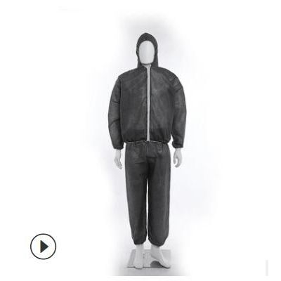 批发分体防护服套装防尘连帽分体服个人防护食品电子厂工作服图3