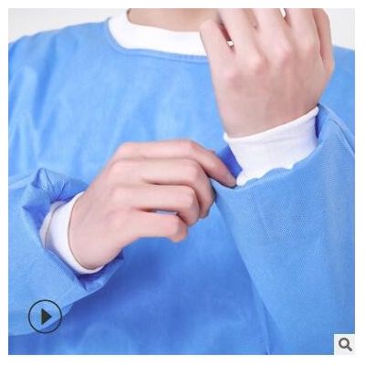 SMMS一次性加厚无纺布手术服 防尘全身防护连体隔离服跨图3