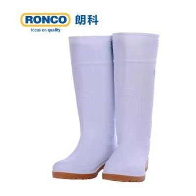 RONCO朗科PVC水鞋防水鞋雨鞋防滑耐磨耐酸碱图2