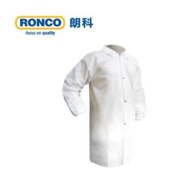 RONCO朗科无纺布实验服一次性防护服大褂防尘防水图3