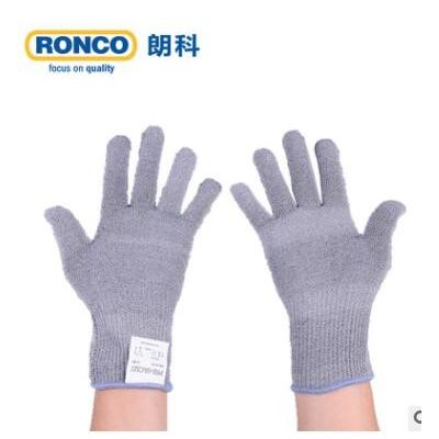 RONCO朗科无涂层防切割手套重型防切割肉食加工劳保工业图2