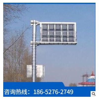f杆交通诱导屏交通LED显示屏交通引导标志牌立柱指示杆23双悬臂图3