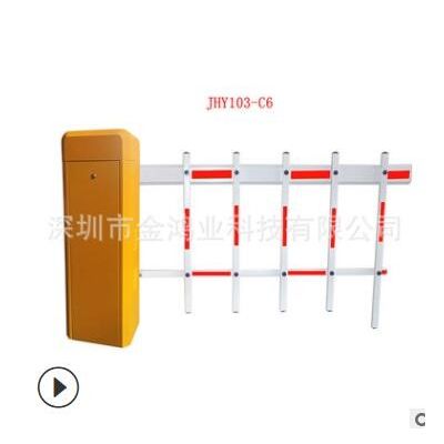 深圳厂家直销停车场道闸 单层栅栏道闸 特价双层栅栏道闸安装