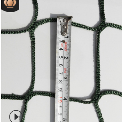 无结网有结网 足球篮球体育游乐场隔离围网 楼梯彩色尼龙网防护网图2