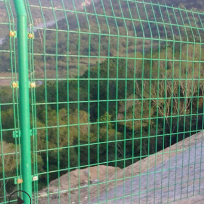 护栏网高速公路隔离家禽养殖护栏网 铁丝网围栏果园双边丝护栏网图2
