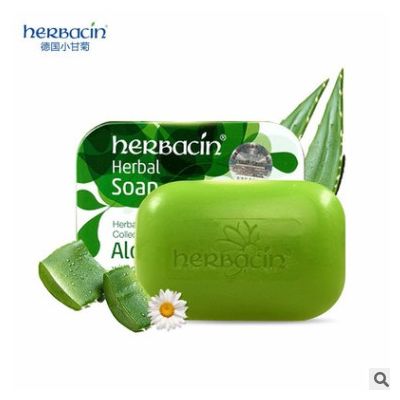Herbacin好本清德国小甘菊芦荟保湿洁面皂100g图2