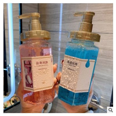 梦飞亚海盐洗发水沐浴露护发素套装持久留香去屑控油蓬松深层修复图2