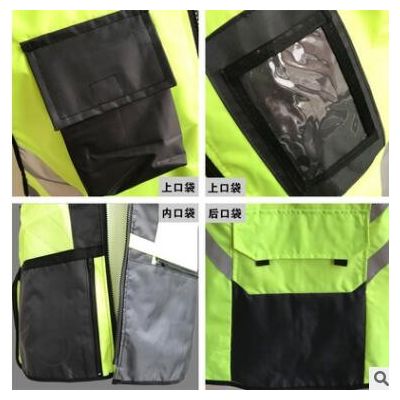圣驰骑行反光背心反光衣反光马甲蝙蝠衣交通安全道路牛津防水定制图2