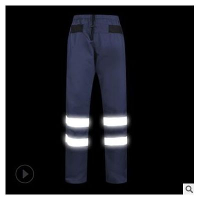 交通环卫救援服园林安全防水工作服户外骑行安全雨裤包邮反光雨裤图3