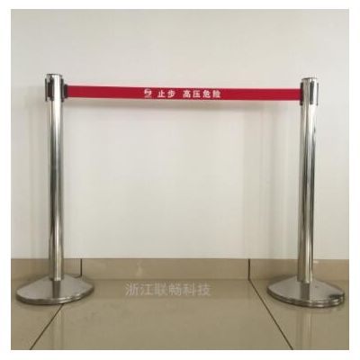 不锈钢伸缩围栏 一米线 伸缩带 酒店/学校/机场排队隔离栏布围栏图2