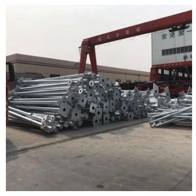 道路交通标志杆牌杆件铝制交通反光标志牌悬臂标志杆高速标志杆图2