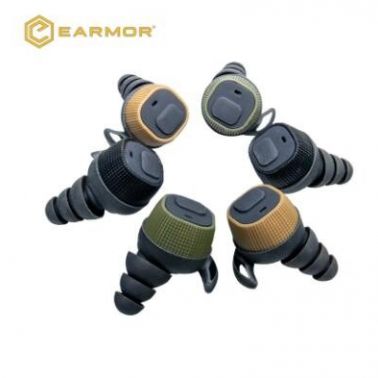 EARMOR行动者新款M20电子拾音降噪耳塞跨境战术射击入耳式可充电
