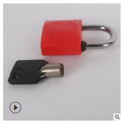 广腾电力表箱锁电表箱锁梅花塑钢锁通开通用钥匙利德防水防盗挂锁图3