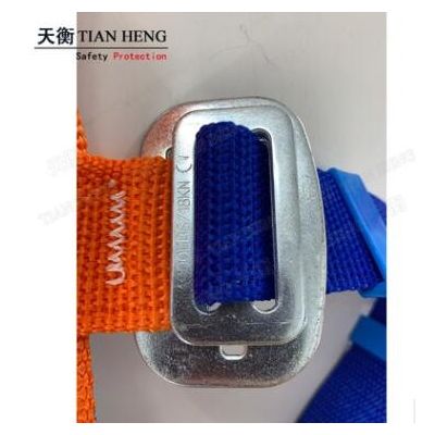 全身式丙纶安全带双绳五点式欧式防坠落高空作业保险带安全绳厂家图2