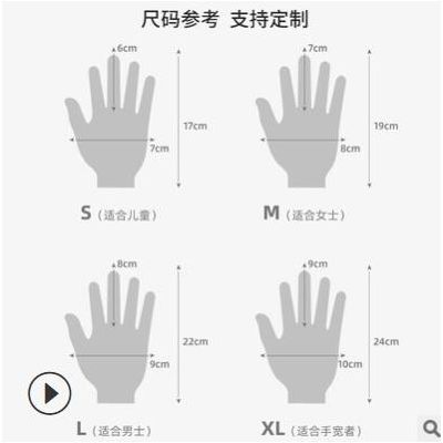 厂家直供白色作业手套文玩礼仪司机手套劳保防护棉手套