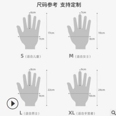 厂家直供白色作业手套文玩礼仪司机手套劳保防护棉手套