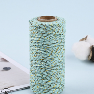 批发DIY棉捆绑编织彩色棉线绳 挂毯吊牌包粽子细绳端午节五彩手绳图3