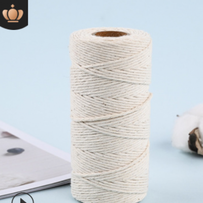 厂家直供创意DIY麻绳 挂毯黄麻绳包粽子 吊牌捆绑装饰绳批发图3