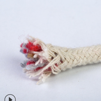 厂家直供棉绳 晾衣绳 双色棉线球粽子线吊牌DIY手工包装绳子图2