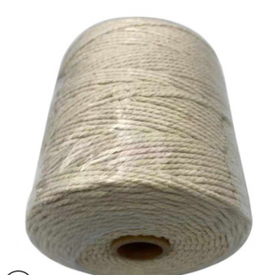 厂家直供2019新款3mm2mm嵌绳棉绳2毫米diy手工棉线本白棉绳图3