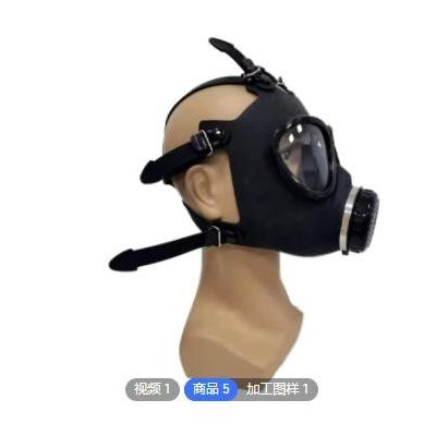 FNJ05防毒面具过滤罐87式防毒全面罩MF11B全面罩防毒喷漆装修面具图2