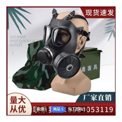 FNJ05防毒面具过滤罐87式防毒全面罩MF11B全面罩防毒喷漆装修面具图3