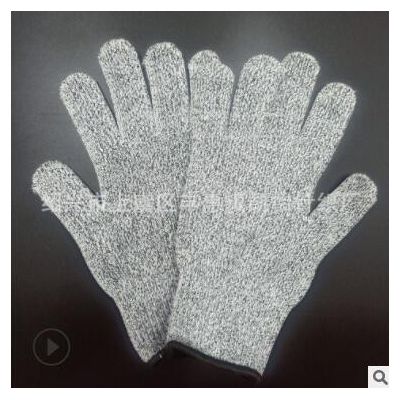 防切耐磨 不锈钢钢丝防割手套 厂家直销 5级防切割手套防护手套