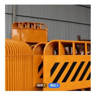 市政铁马护栏城市道路施工围栏隔离交通安全防护栏移动镀锌管围挡图2