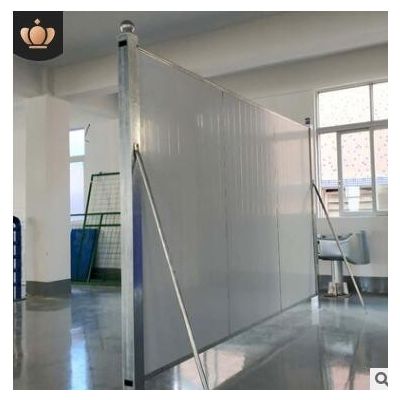市政道路建筑工地双面铁皮彩钢夹心泡沫围挡施工挡板工程隔离围蔽图2
