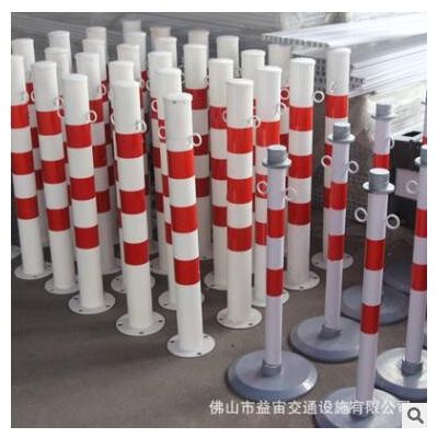 不锈钢钢管警示柱道路交通安全隔离反光防撞柱路障车位挡车器栏杆图3