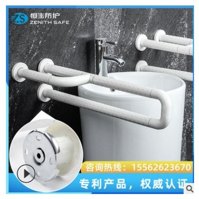 卫生间无障碍扶手 一字抓杆 残疾人老人浴室不锈钢防滑安全拉手图2