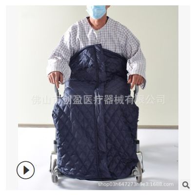轮椅半包保暖毯 大半身保暖轮椅出行防寒衣 老人护理用品