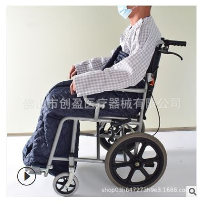 轮椅半包保暖毯 大半身保暖轮椅出行防寒衣 老人护理用品图2