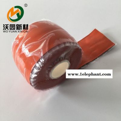 供应蓝色防水胶带 硅橡胶防水自融自粘带 防电止漏固定防滑绷带图9