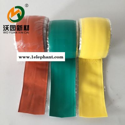 供应蓝色防水胶带 硅橡胶防水自融自粘带 防电止漏固定防滑绷带图7