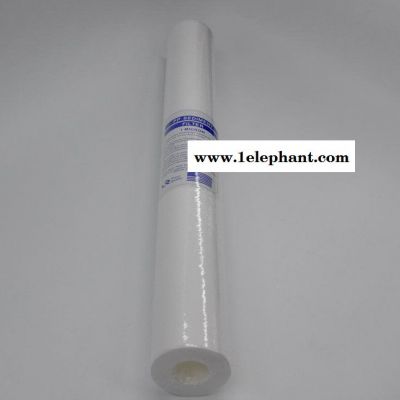 20寸1微米PP棉滤芯 净水器PP棉熔喷滤芯 纯水机PP棉滤图1