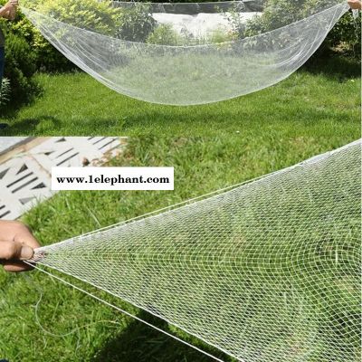 鱼网 升级款加密尼龙线4米半指网眼 钢坠图3