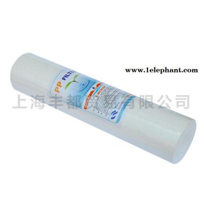 水过滤厂家  供应 10寸压纹PP棉 聚丙烯熔喷PP滤芯100g图4