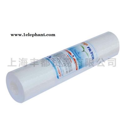 纯水机过滤芯生产厂家 10寸平面PP棉滤芯 净水器熔喷PP滤芯图2