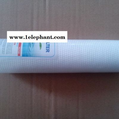 10寸针刺pp棉滤芯 10寸平压式通用型PP棉 120G 净水器图1